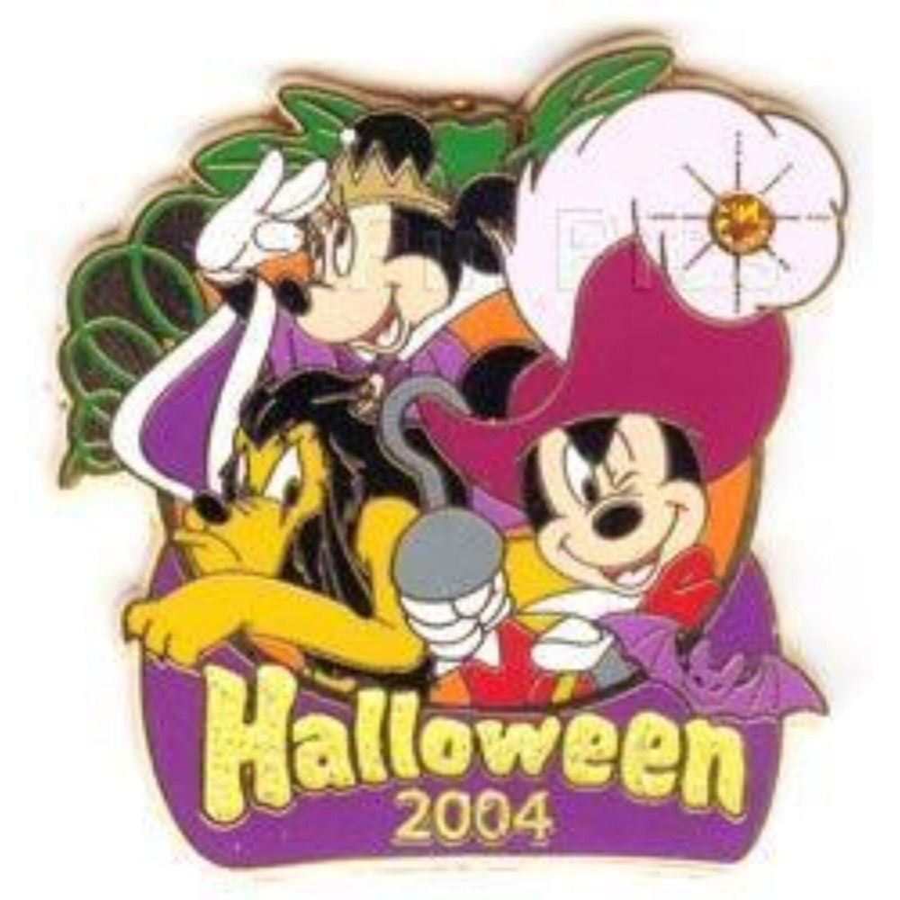 Disney Pin Halloween Japan Mickey Captain Hook Minnie Evil Queen 32763 JDS 04